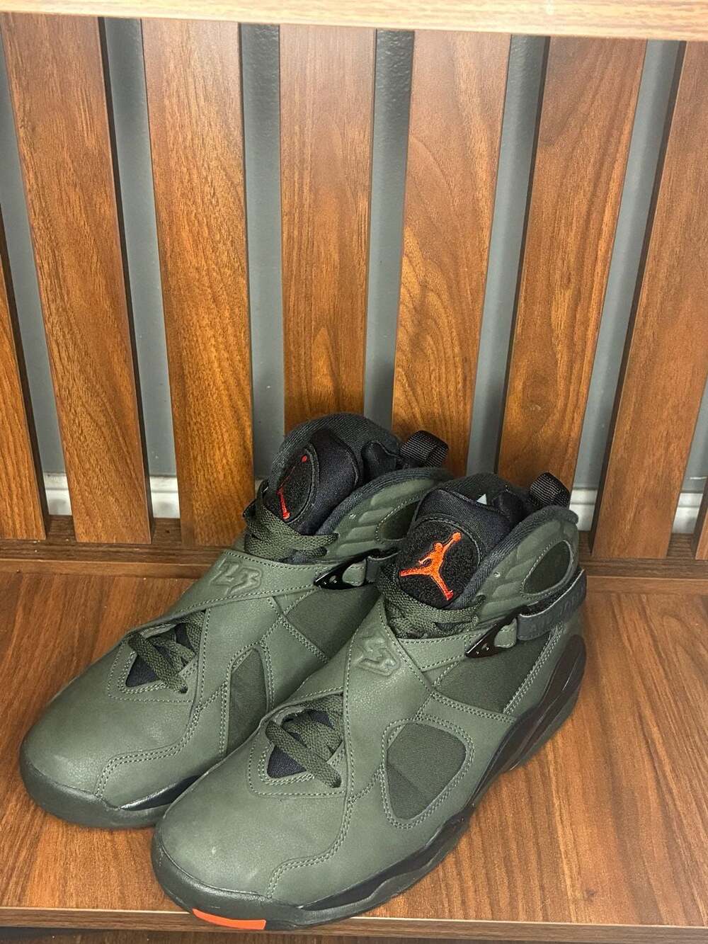 Nike Air Jordan 8 Retro Take Flight Sequoia Olive 305381-305